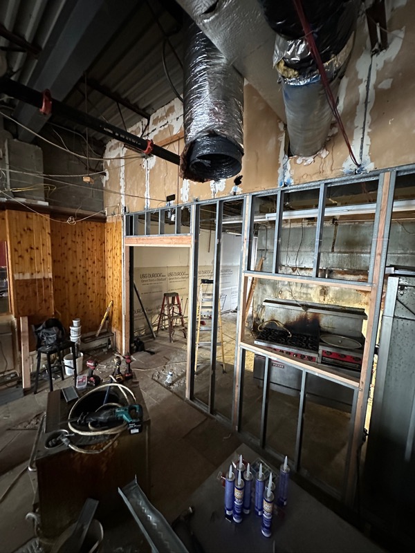 Commercial interior framing in Patchogue, NY